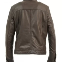 OAKWOOD Blousons^Agent Marron - Blouson Cuir Veritable