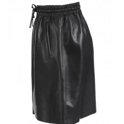 OAKWOOD Jupes Et Shorts^Alba Noir - Jupe Courte Evasee En Cuir Veritable