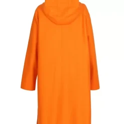 OAKWOOD Manteaux^Anais Orange - Manteau En Laine Melangee