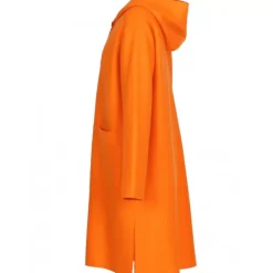 OAKWOOD Manteaux^Anais Orange - Manteau En Laine Melangee