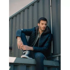 OAKWOOD Doudounes^Aurelien Noir - Doudoune En Cuir Veritable