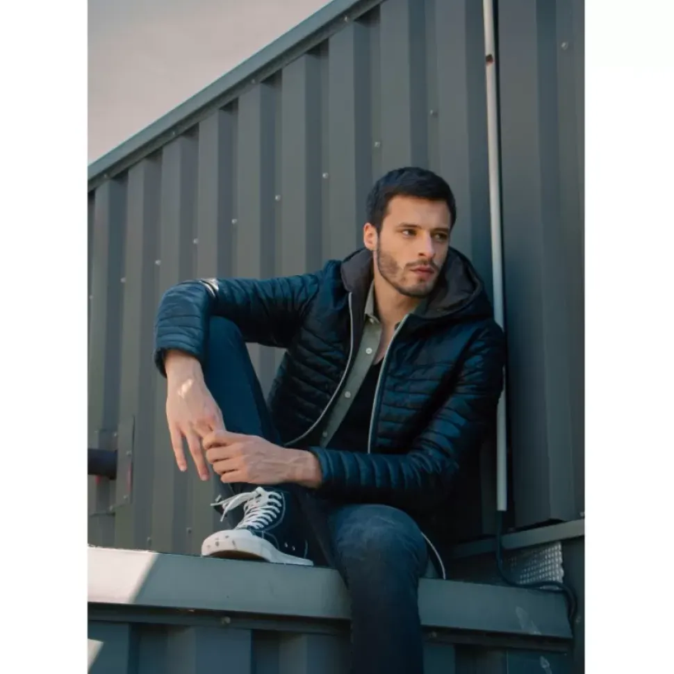 OAKWOOD Doudounes^Aurelien Noir - Doudoune En Cuir Veritable
