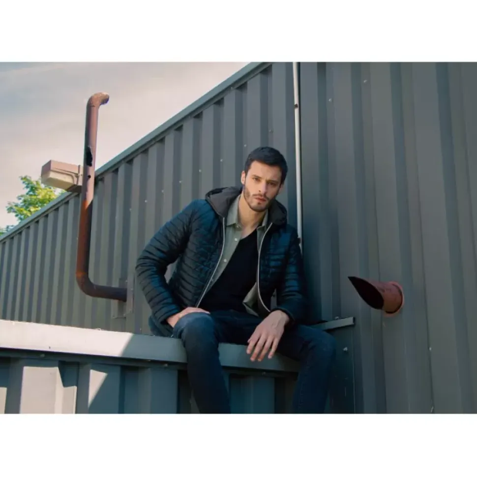 OAKWOOD Doudounes^Aurelien Noir - Doudoune En Cuir Veritable