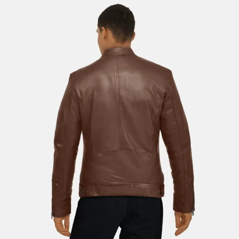 OAKWOOD Blousons^Bobby Tan - Blouson En Cuir Veritable