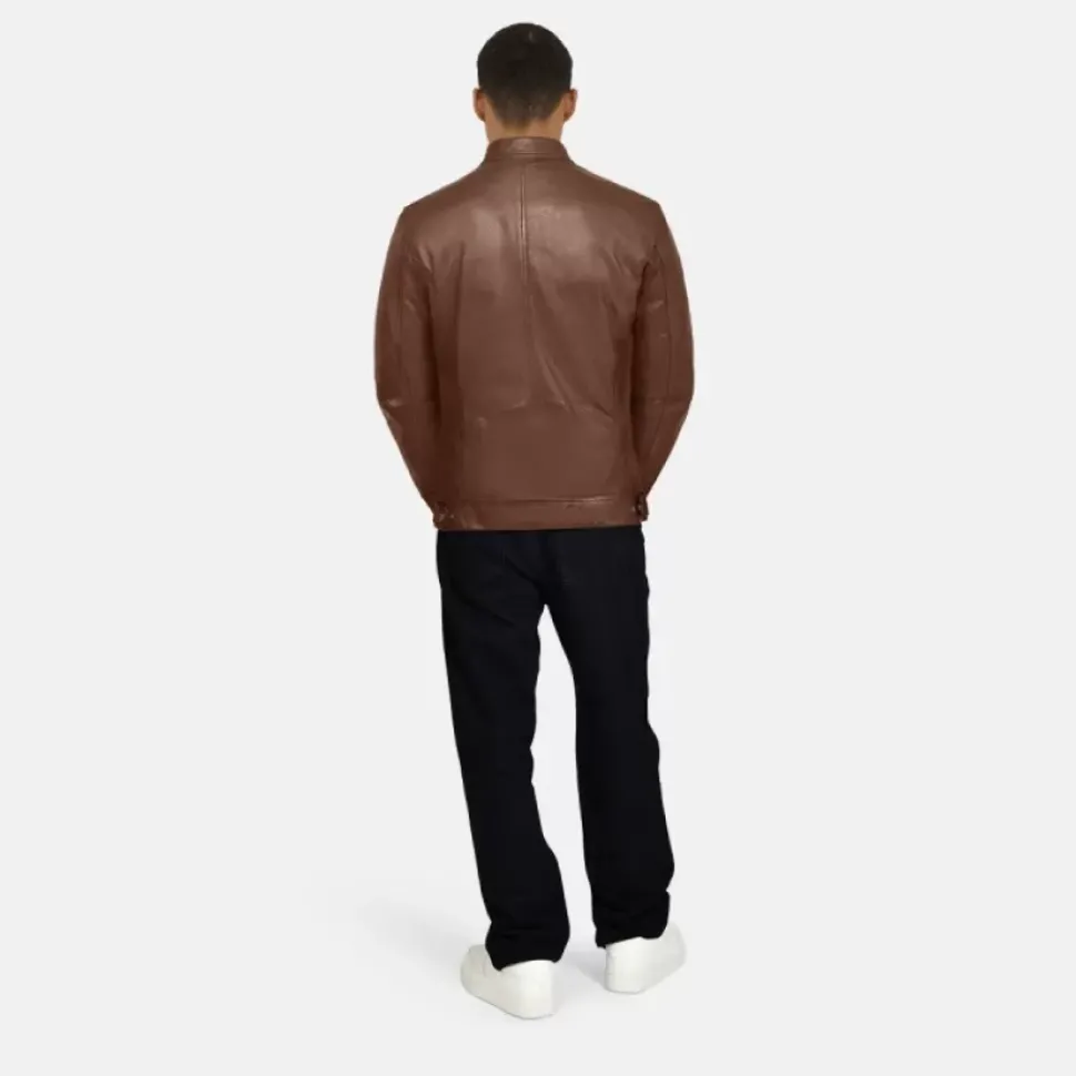OAKWOOD Blousons^Bobby Tan - Blouson En Cuir Veritable