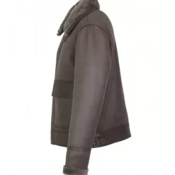 OAKWOOD Blousons^Bravour Kaki Fonce - Blouson Bomber Effet Mouton Retourne