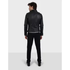 OAKWOOD Blousons^Casey Noir - Blouson En Cuir Veritable