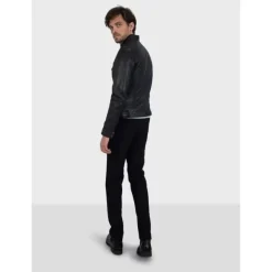 OAKWOOD Blousons^Casey Noir - Blouson En Cuir Veritable