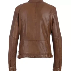 OAKWOOD Blousons^Casey Tobacco - Blouson En Cuir Veritable