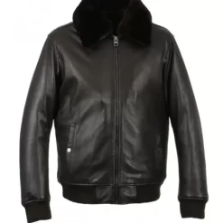 OAKWOOD Blousons^Daddy Marron - Blouson Aviateur En Cuir Veritable