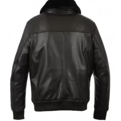 OAKWOOD Blousons^Daddy Marron - Blouson Aviateur En Cuir Veritable