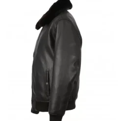 OAKWOOD Blousons^Daddy Marron - Blouson Aviateur En Cuir Veritable