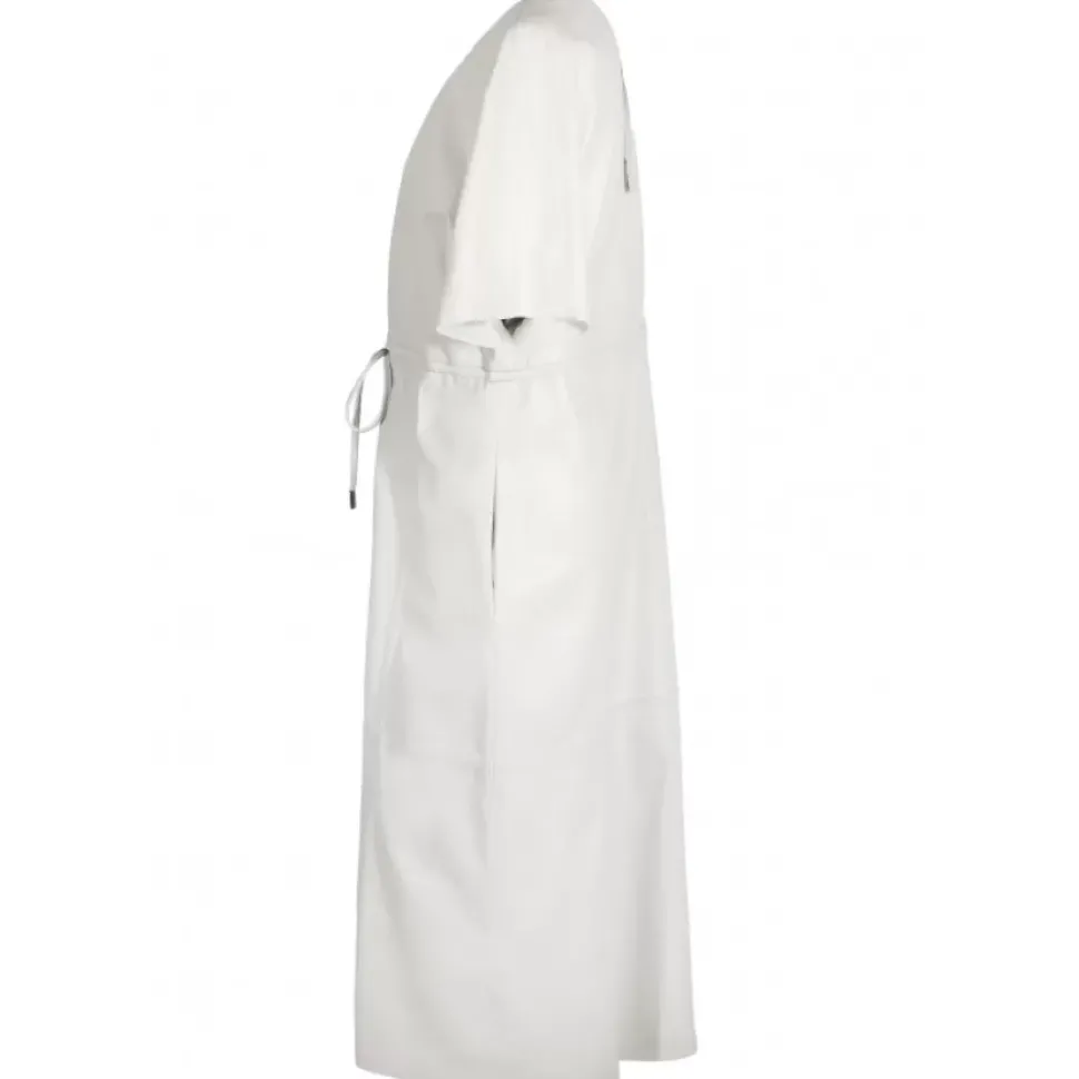 OAKWOOD Robes^Dance Beton - Robe Fourreau En Cuir Veritable
