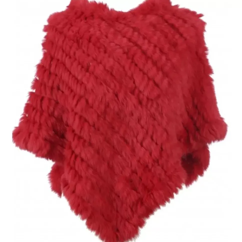 OAKWOOD Accessoires^Davos Feu - Poncho En Fourrure Veritable