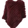 OAKWOOD Accessoires^Davos Porto - Poncho En Fourrure Veritable