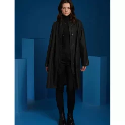 OAKWOOD Manteaux^Deluge Noir - Manteau Imperméable En Polyester