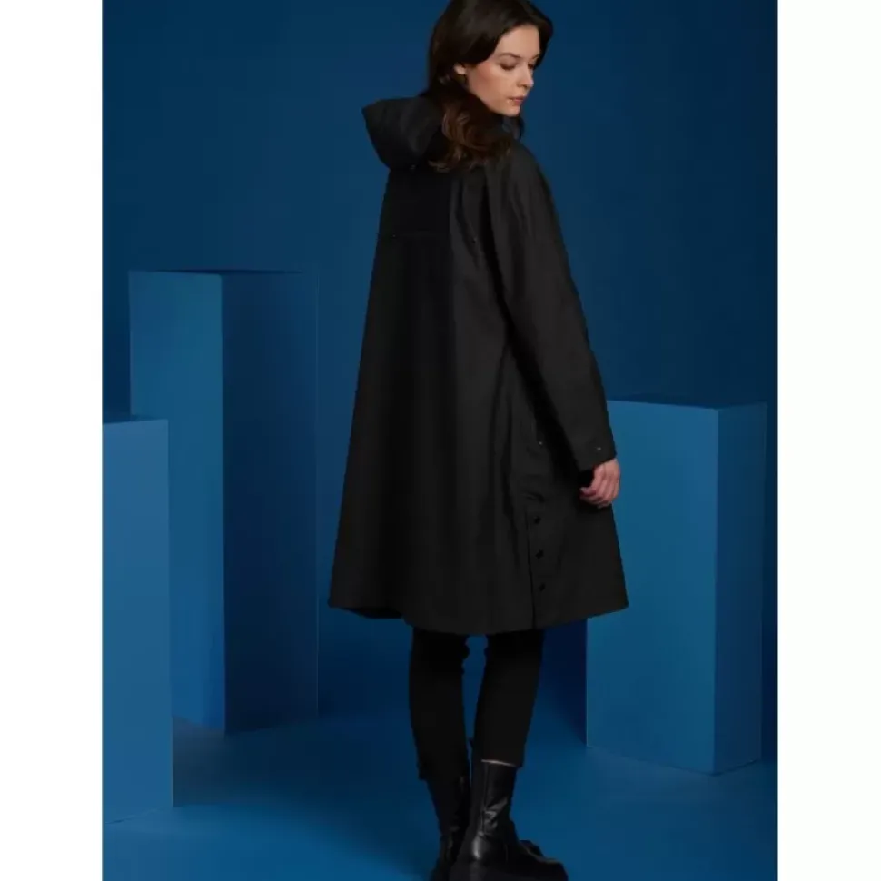 OAKWOOD Manteaux^Deluge Noir - Manteau Imperméable En Polyester