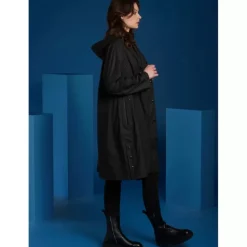 OAKWOOD Manteaux^Deluge Noir - Manteau Imperméable En Polyester