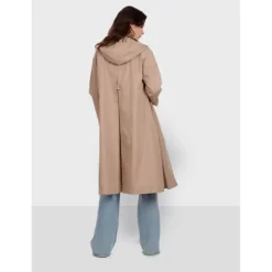 OAKWOOD Manteaux^Earth Beige - Manteau Long Deperlant A Capuche Amovible