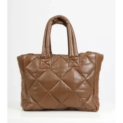 OAKWOOD Accessoires^Except Wild - Petit Sac Cabas En Cuir Veritable Matelasse