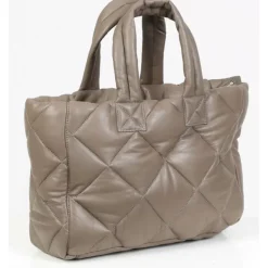 OAKWOOD Accessoires^Except Yemen - Petit Sac Cabas En Cuir Veritable Matelasse