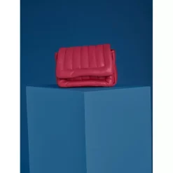 OAKWOOD Accessoires^Exception Fushia - Sac En Bandouiliere En Cuir Veritable Matelasse