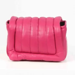 OAKWOOD Accessoires^Exception Fushia - Sac En Bandouiliere En Cuir Veritable Matelasse