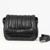 OAKWOOD Accessoires^Exception Noir - Sac En Bandouiliere En Cuir Veritable Matelasse