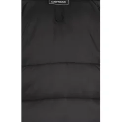 OAKWOOD Doudounes^Fancy Noir - Doudoune Mi-Longue En Cuir Veritable Avec Capuches Amovibles