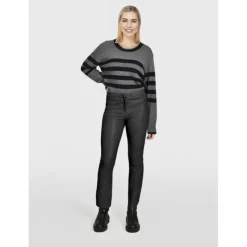 OAKWOOD Pantalons^Freya Noir - Pantalon Stretch Cuir Veritable