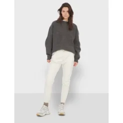 OAKWOOD Pantalons^Gift Blanc - Pantalon Jogpant Cuir Veritable