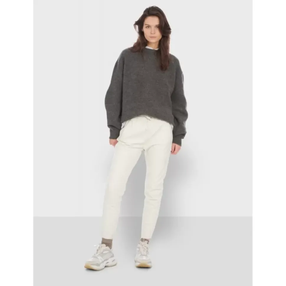 OAKWOOD Pantalons^Gift Blanc - Pantalon Jogpant Cuir Veritable