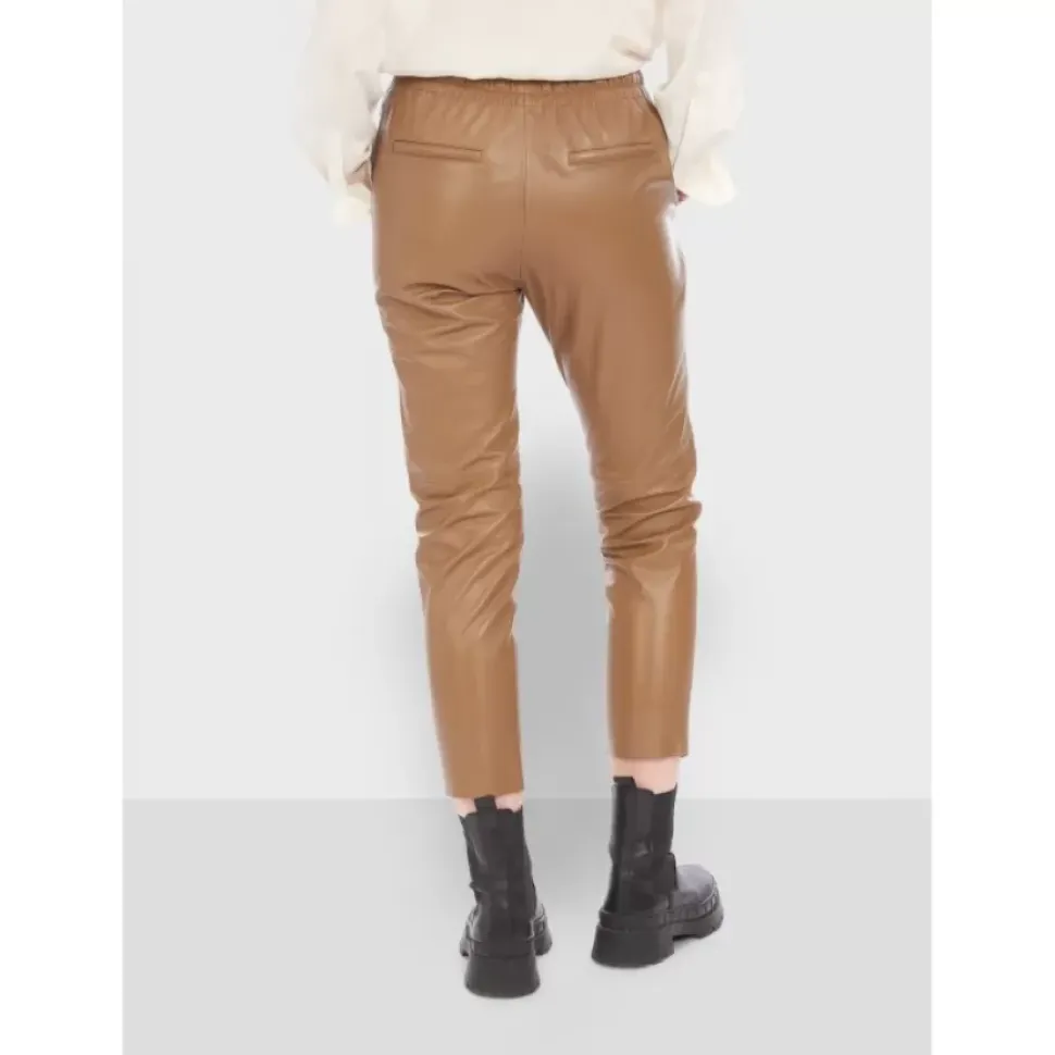 OAKWOOD Pantalons^Gift Cafe - Pantalon Jogpant Cuir Veritable