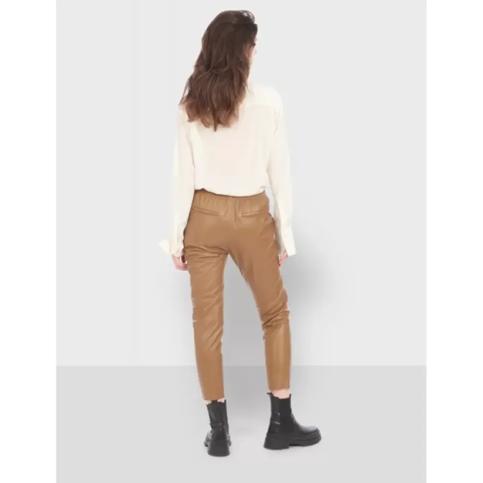 OAKWOOD Pantalons^Gift Cafe - Pantalon Jogpant Cuir Veritable
