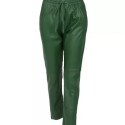 OAKWOOD Pantalons^Gift Emeraude - Pantalon Jogpant Cuir Veritable