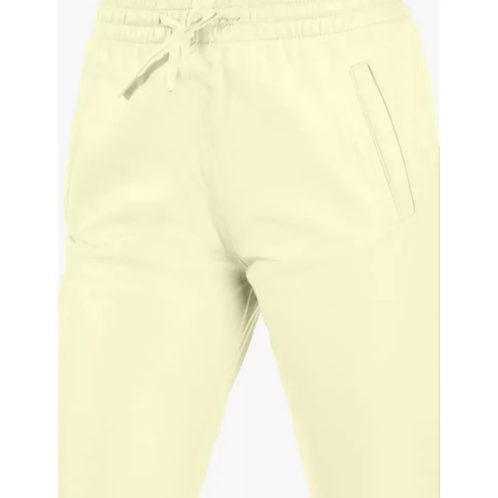 OAKWOOD Pantalons^Gift Jaune Clair - Jogpant En Cuir Veritable