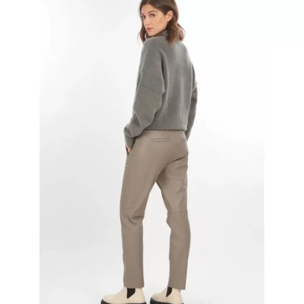 OAKWOOD Pantalons^Gift Mastic - Pantalon Jogpant Cuir Veritable