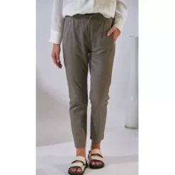 OAKWOOD Pantalons^Gift Mastic - Pantalon Jogpant Cuir Veritable