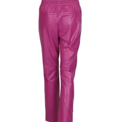 OAKWOOD Pantalons^Gift Mauve - Pantalon Jogpant Cuir Veritable