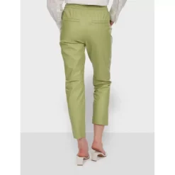 OAKWOOD Pantalons^Gift Vert Clair - Pantalon Jogpant Cuir Veritable