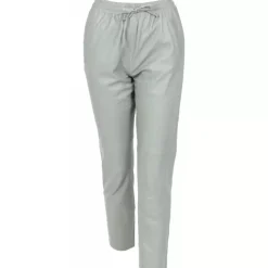 OAKWOOD Pantalons^Gift Vert Pale - Pantalon Jogpant Cuir Veritable