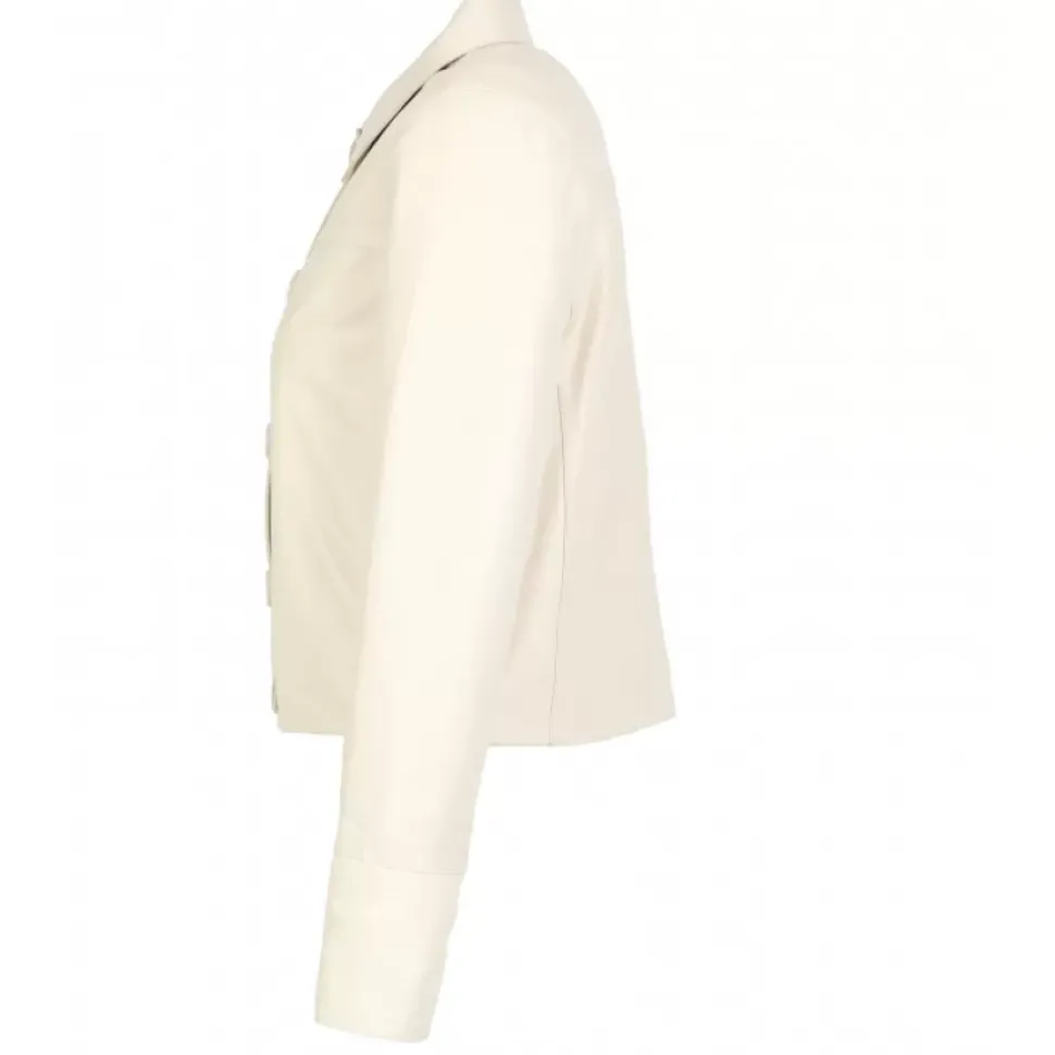 OAKWOOD Vestes^Grace Coquille - Veste Courte En Cuir Veritable