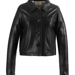 OAKWOOD Vestes^Grace Noir - Veste Courte En Cuir Veritable