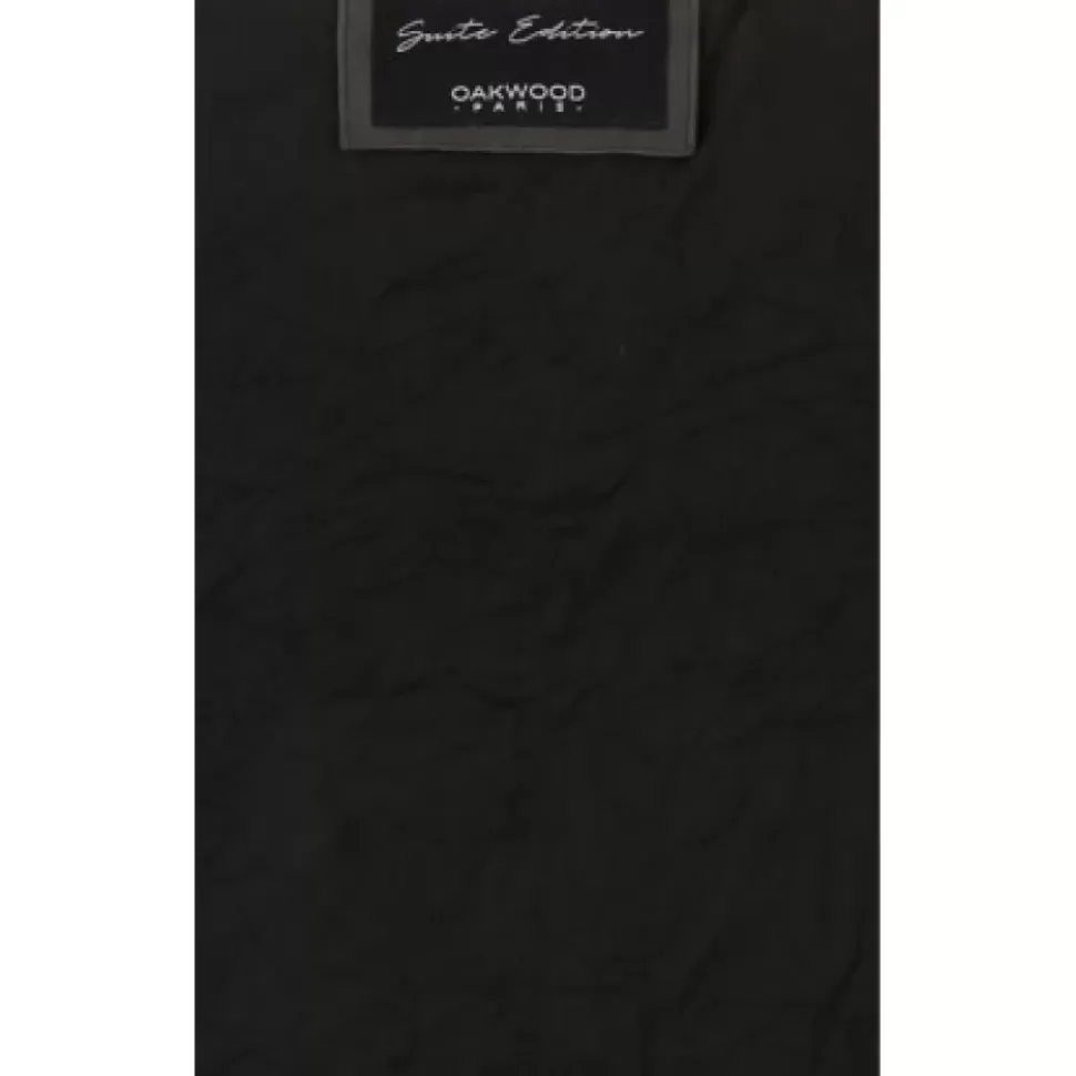 OAKWOOD Blousons^Hell Gris Fonce - Blouson Biker A Fermeture Asymetrique