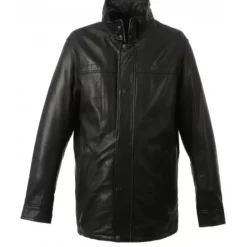 OAKWOOD Vestes^Hills Noir - Veste En Cuir Veritable