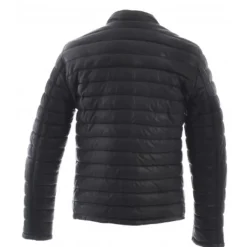 OAKWOOD Doudounes^Julien Noir - Doudoune En Cuir Veritable Avec Col Mao Pressionne