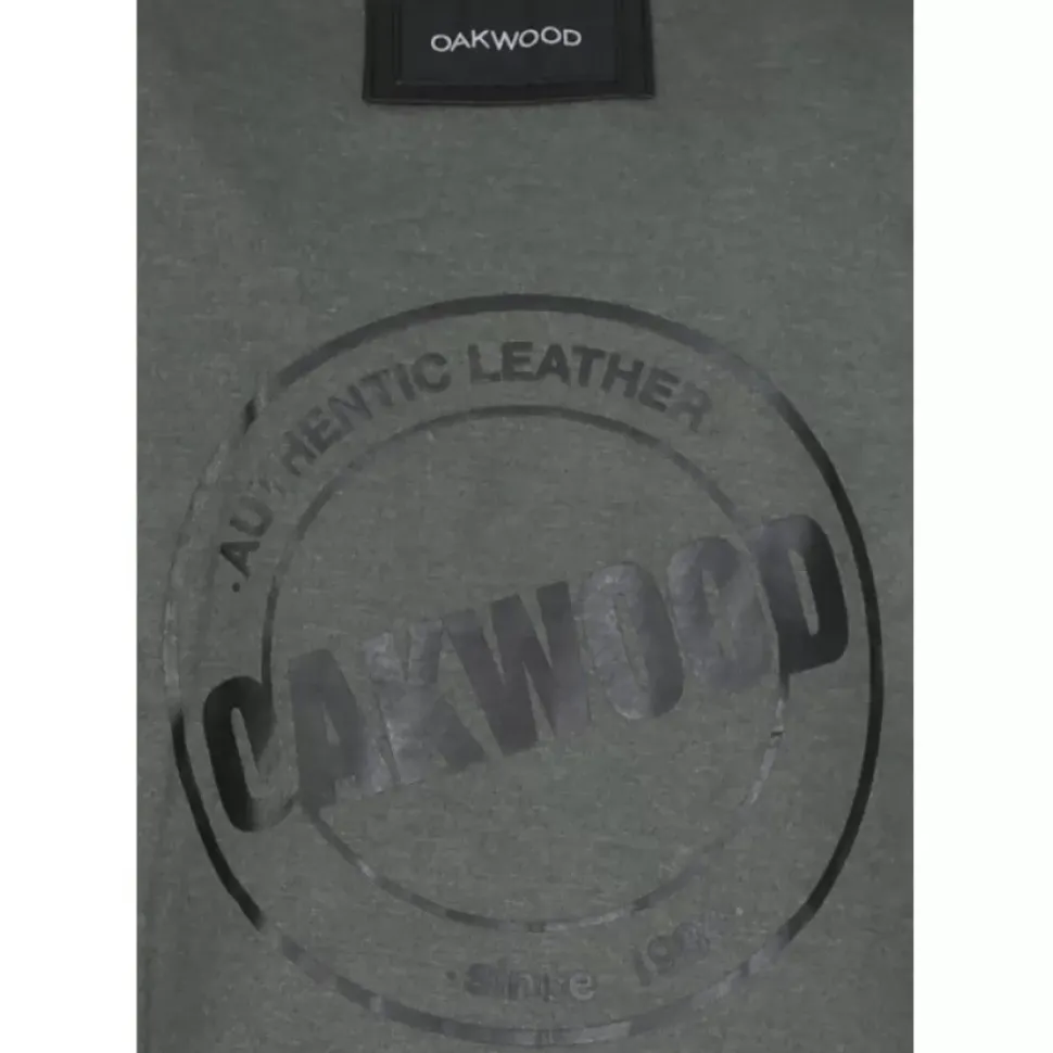 OAKWOOD Blousons^Kingsley Noir - Blouson En Cuir Veritable Effet Lave & Capuche Amovible