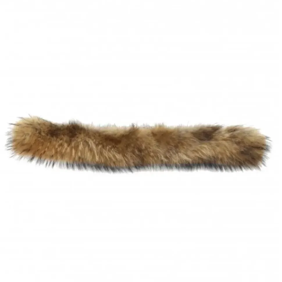 OAKWOOD Accessoires^Largo Naturel - Bordure Capuche Fourrure Veritable