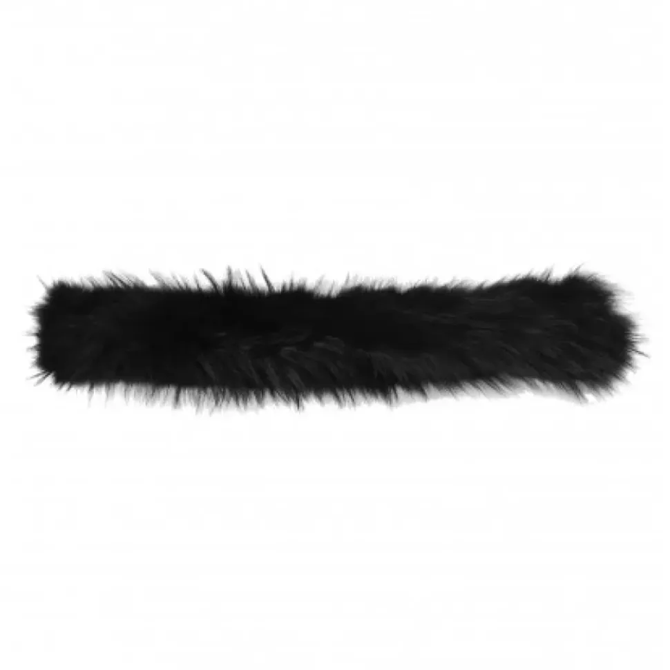 OAKWOOD Accessoires^Largo Noir - Bordure De Capuche En Fourrure Veritable