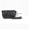 OAKWOOD Accessoires^Lolita Noir - Sac A Main En Cuir Veritable Matelasse